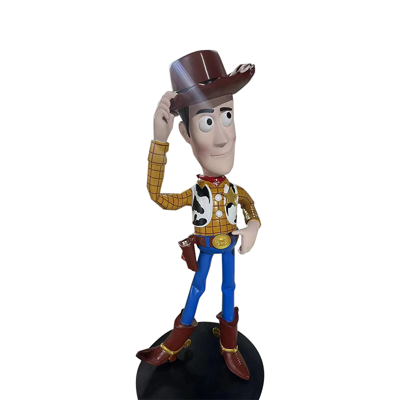 Toy Story Buzz Lightyear e Woody PVC Statue - Decorazioni per bambini, regalo per collezionisti, figura dei cartoni animati