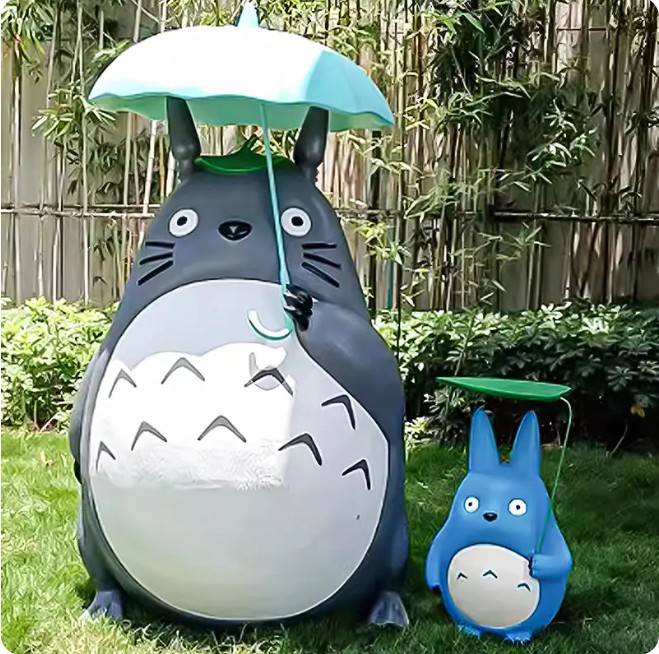 Scultura di cartoni animati: una festa di colori e un carnevale di visioni